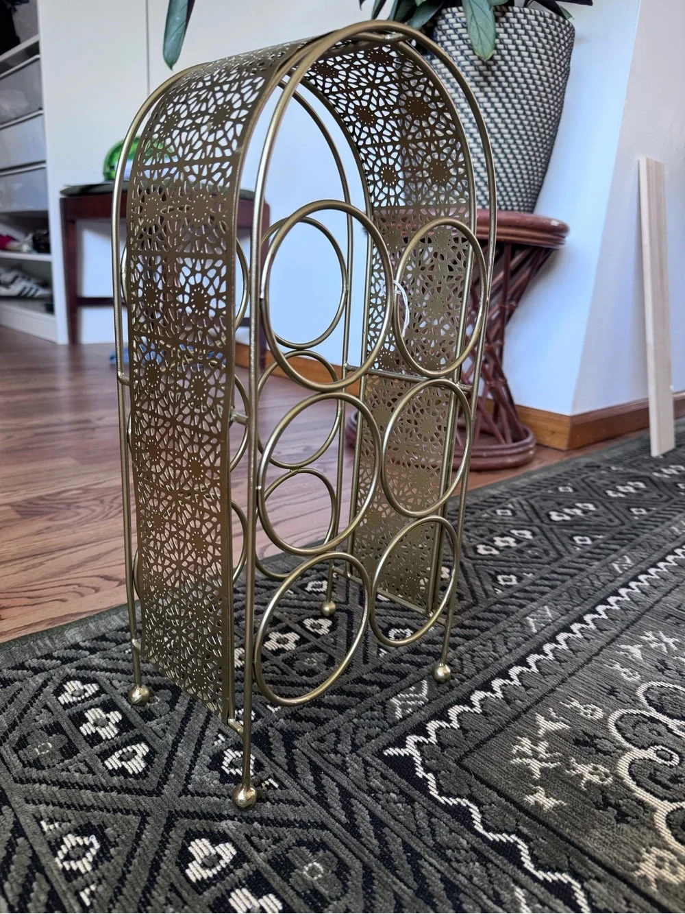 Anthropologie Wine Rack